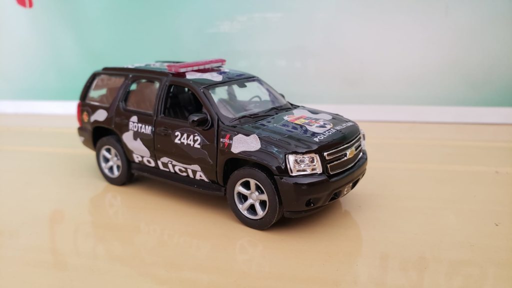 Blazer Rotam Da Pm Do Distrito Federal Frota Miniaturas