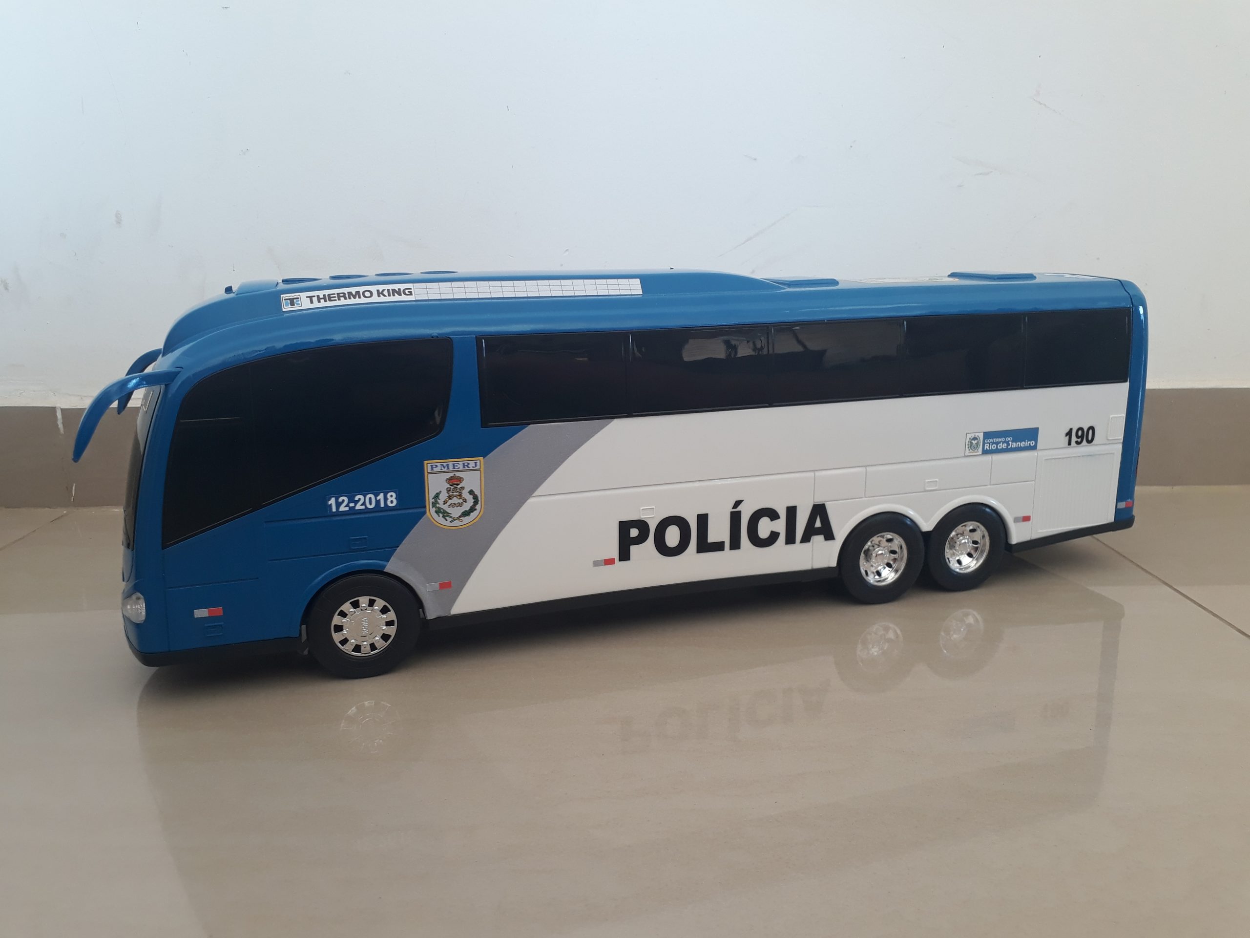 Ônibus da PM do Rio de Janeiro – Frota Miniaturas