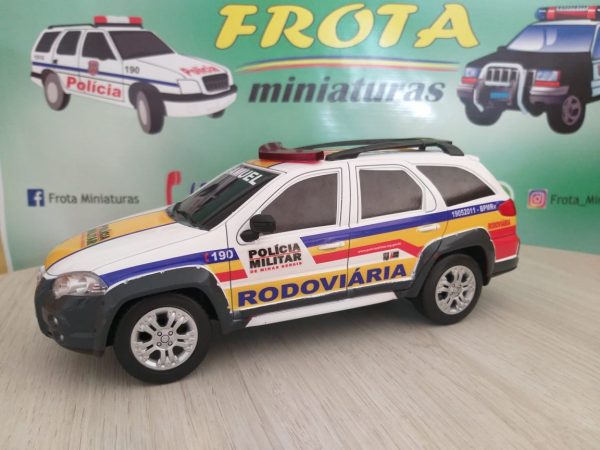 Palio Weekend Rodoviária da PMMG - PRV com controle remoto
