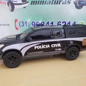 S10 Polícia Civil MG (nova plotagem) com xadrez